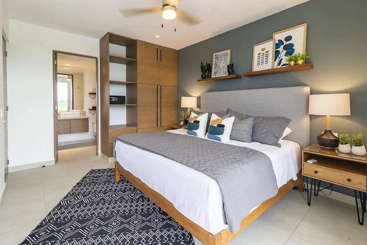 Apartment New Modern Beach + Jungle Penthouse Condo Akumal