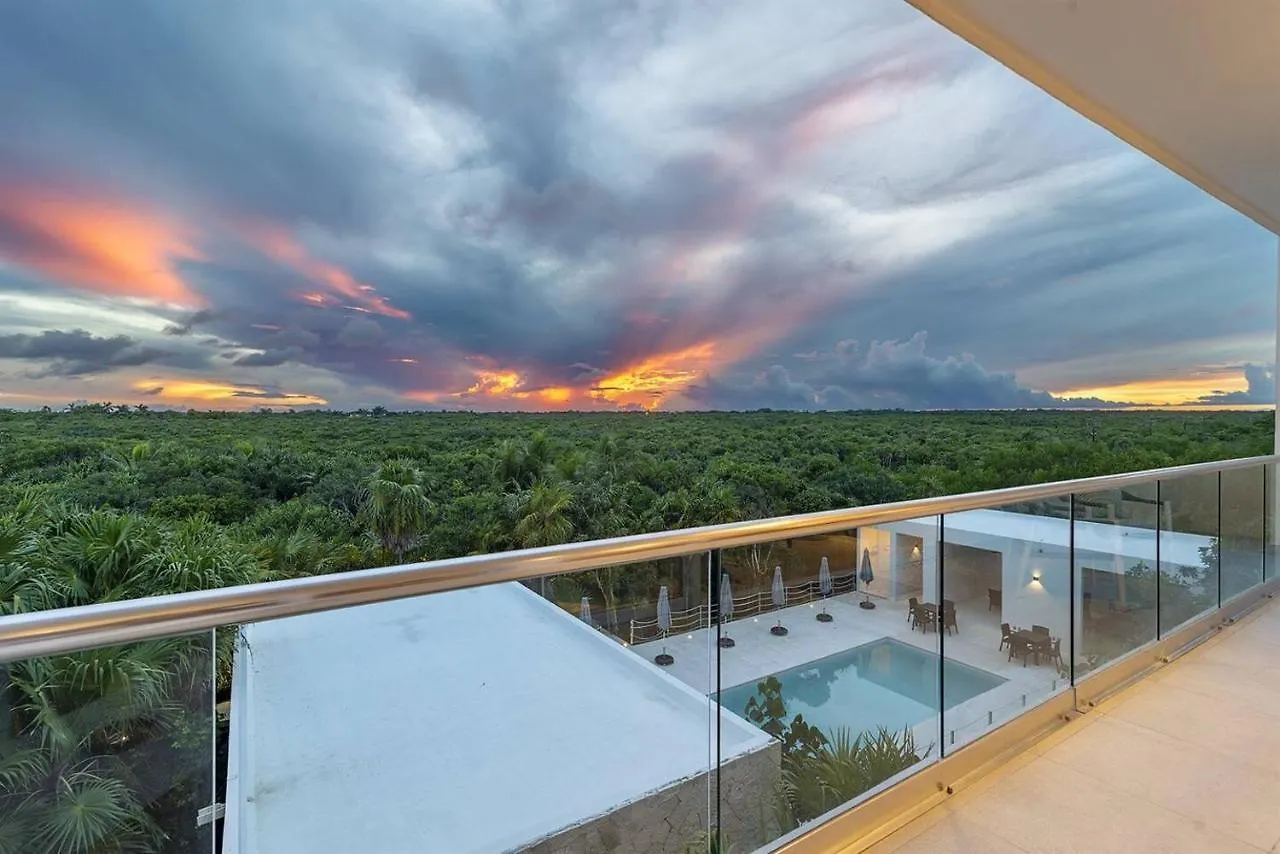 New Modern Beach + Jungle Penthouse Condo Akumal 0*,