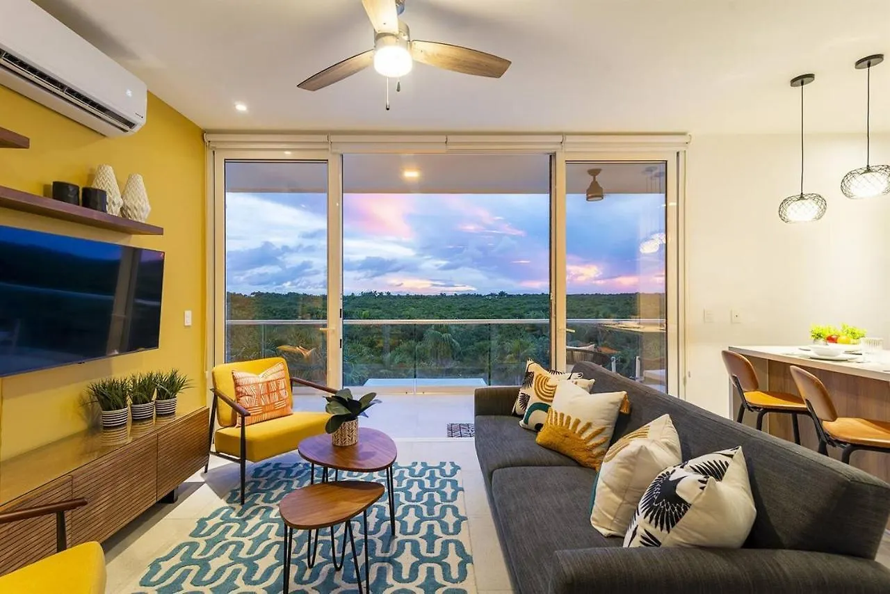 New Modern Beach + Jungle Penthouse Condo Akumal 0*,  Mexico